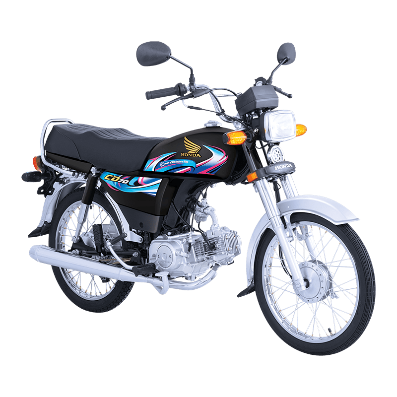 Honda CD 70 Black 2024