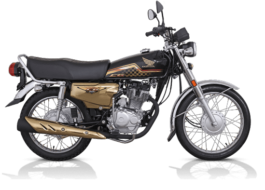 Honda CG 125s Gold Black 2024