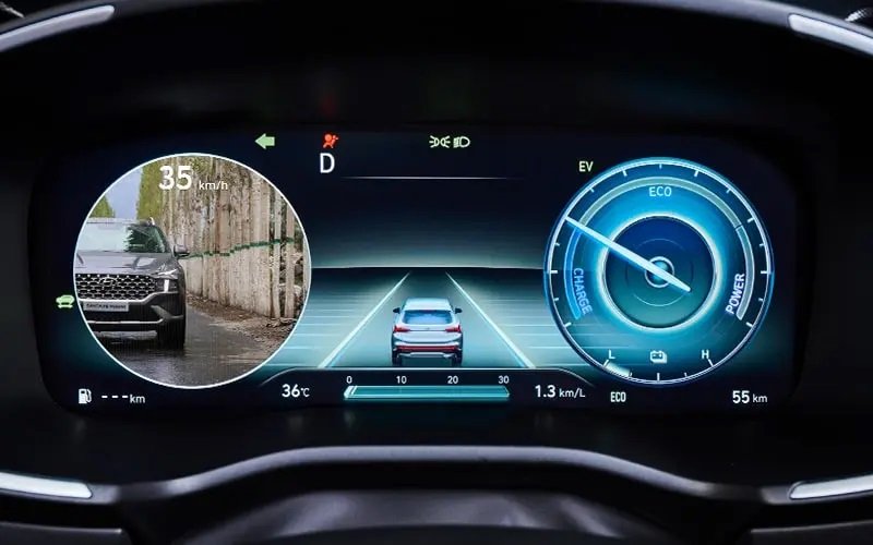 Hyundai Santa Fe Smart - Blind-Spot View Monitor