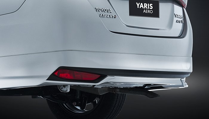 Toyota Yaris AERO CVT 1.5 2024 - PakAuto.pk - ALL NEW REAR BUMPER LIP